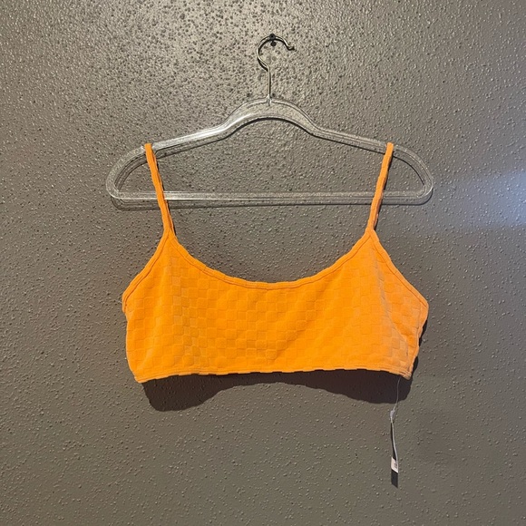 PacSun Eco Orange Positano Terry Tank Bikini - Picture 5 of 11